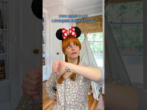 POV: MASZ 8 LAT I RYSUJESZ SOBIE TATUAŻ #shorts #humor #comedy #funny