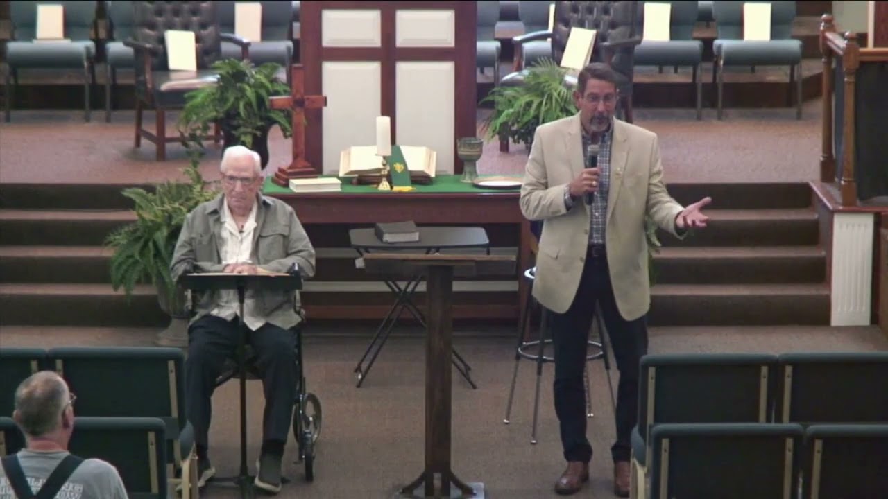 08.05.26. Anchor Baptist Church 6:30 p.m. Wednesday Night Bible Study /Prayer Meeting by Dr. Carl M. Peters.