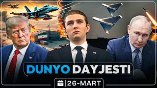 Download lagu Qozog‘iston hududiga dron quladi, Trampdan o‘g‘lini urushga yuborish talab qilindi,Hormuz ochildimi? mp3