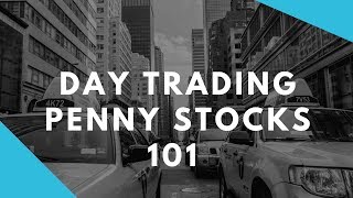 Day Trading Penny Stocks 101 - Real Life Example