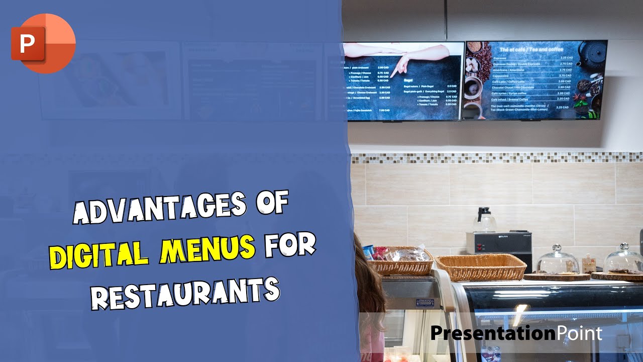 Advantages of Digital Menu Boards for Restaurants | PresentationPoint