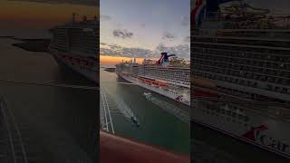 Docked near Orlando on Celebrity Apex