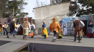 Music video thumbnail preview for Newcastle English Country Dancers - Bobbing Joe by Oysterband