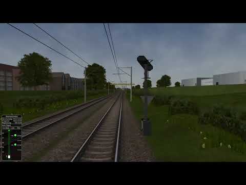 Open Rails - Pro Train 23 Deluxe Güterzug von Hamburg nach Lübeck und zurück BR185 BR140 [MSTS]