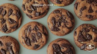쫀득하고 촉촉한 초콜릿칩 쿠키 만들기 : Chewy Chocolate Chip Cookies Recipe | 4K | Cooking tree