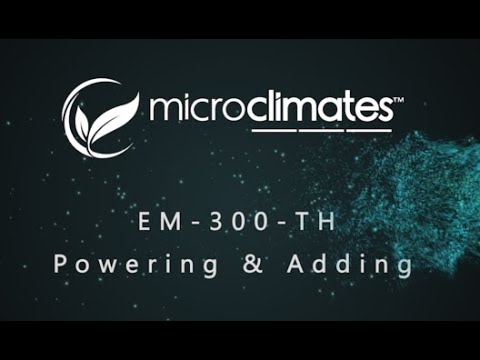 Milesight - EM300TH Powering & Adding