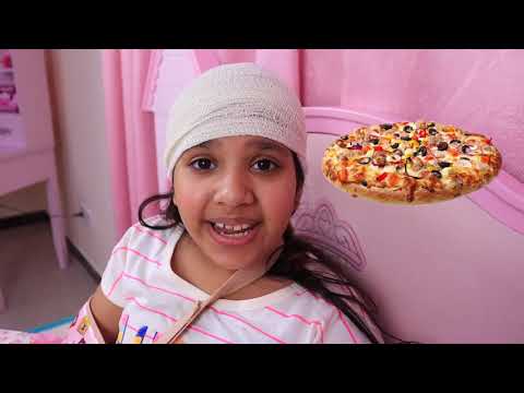 شفا تلعب رياضة و حصلت إصابة !