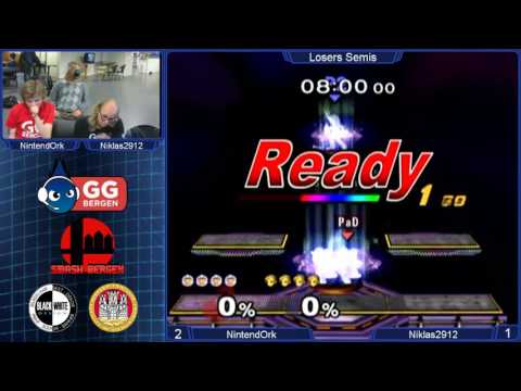 GG Bergen FredagsSmash IV - Losers Semis - NintendOrk vs Niklas2912