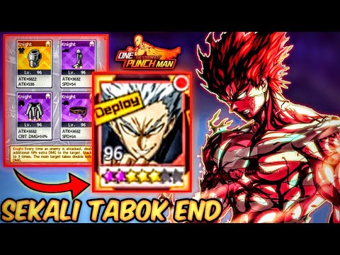 ULTIMATE + FOLLOW UPNYA MAKIN MENGGILA PARAH 🔥 REVIEW GAROU *5 SET KNIGHT | OPM THE STRONGEST