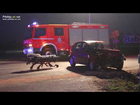 Prometna nesreča na cesti Ljutomer - Krapje