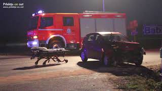 Prometna nesreča na cesti Ljutomer - Krapje