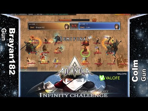 Sikyon Weekly 16/09/2017 PM: Semifinal - Brayan182 vs Colm - Atlantica Online