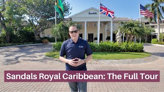 Sandals Royal Caribbean : The Full 4K Resort Walkabout Tour w/ Mr TraveLux