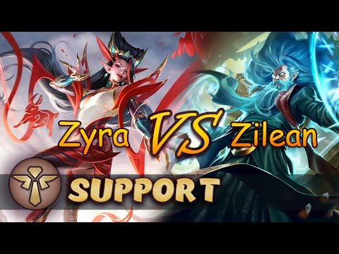 Zyra & Jhin vs Zilean & Caitlyn | Support | Full game | League of Legends - patch 25.14