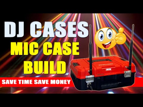 DJ Flight Case - Wireless Mic Build - Save Time, Save Money
