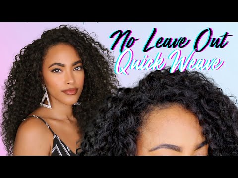 NO LEAVE OUT Flip Over Method Quick Weave | Jasmine...