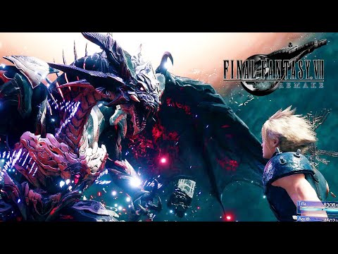 Bahamut Vs Sephiroth Final Boss Fight in Final Fantasy VII Remake