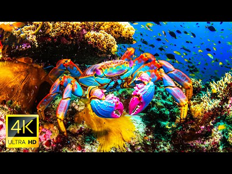 Beautiful Coral Reef Fish 4K (ULTRA HD) - Dive Into The Mesmerizing Underwater Realm