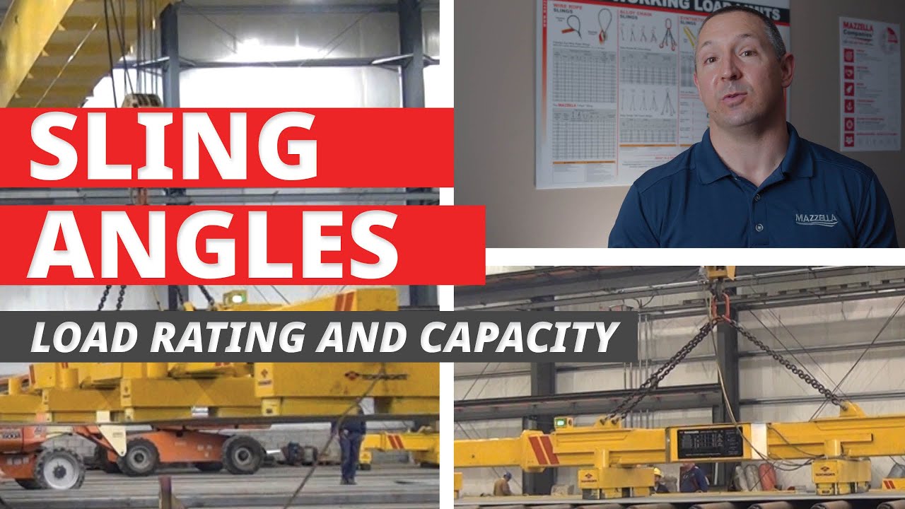 How Do Sling Angles Affect Load Ratings and Capacity?