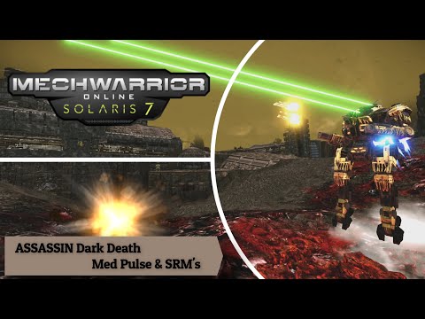 Mechwarrior Online - Assassin Dark Death SRM's & Lasers Skirmisher!