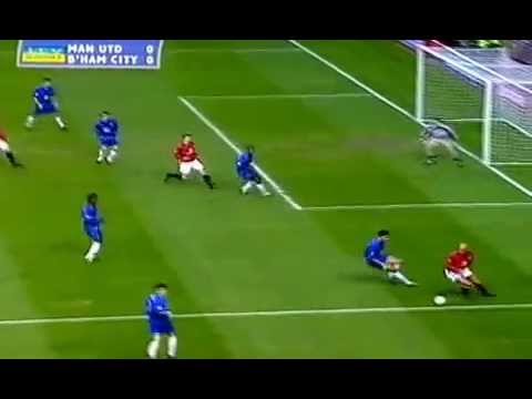 Juan Sebastian Veron - Rabona - Man Utd vs Birmingham CIty