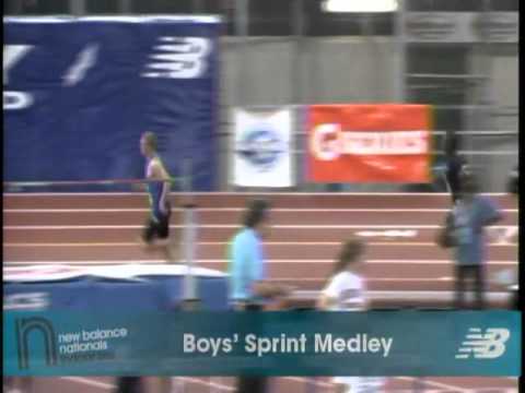 Boys Sprint Medley Heat 1 - New Balance Indoor Nationals 2011