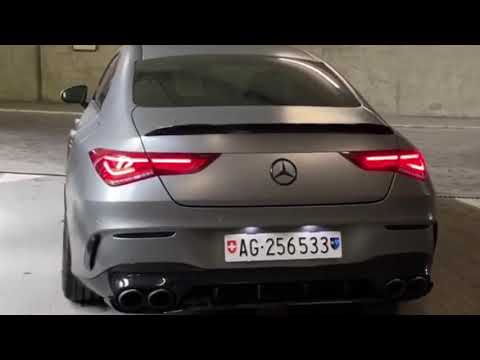 Mercedes Cla 45s Coupe Akrapovic - Brutal Accelerate, Exhaust sound