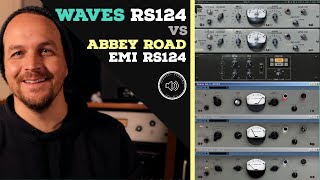 Video thumbnail for RS124 Plug in Shootout | Waves RS124 vs Original Abbey Road EMI RS124 by Seawell Studios