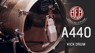 Video thumbnail for AEA A440 - Kick Drum - Listening Library by AEA Ribbon Mics