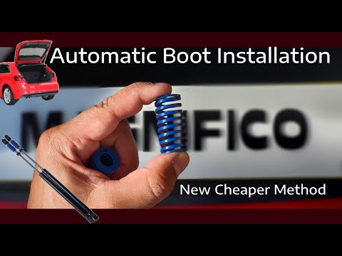 5 Minute Installation Audi A3 S3 8P 8V A4 Automatic Boot Upgrade Trunk New Method