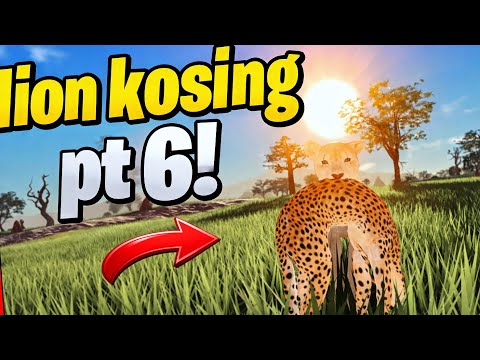 KOSING PLAYERS AS A LION IN SAVANNAH LIFE ROBLOX PT 6