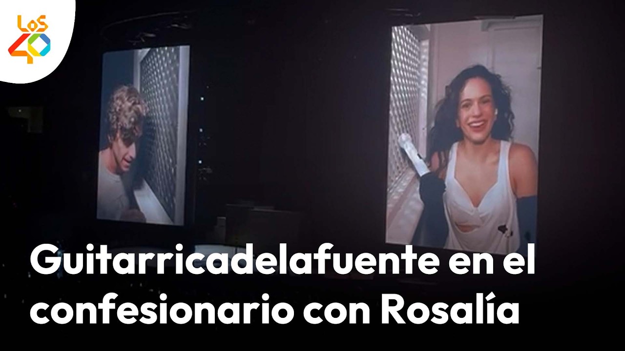 GUITARRICADELAFUENTE en el confesionario con ROSALÍA | LOS40