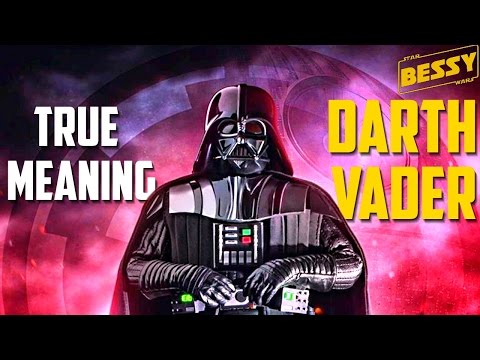 The REAL REASON Why Sidious Gave Anakin the Name Darth Vader - Explain Star Wars