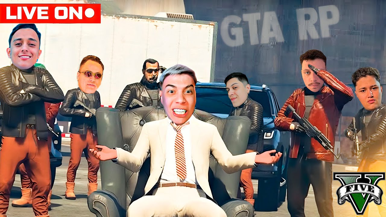 A TROPA DO GOTI CHEGOU NO RP!! 🔴 YURI AO VIVO 🔴