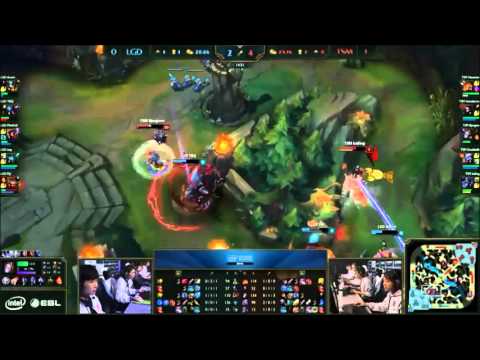 Bjergsen's Great Escape - TSM vs LGD 2015 IEM