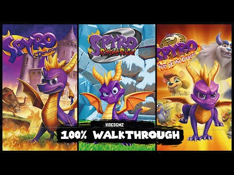 Spyro Reignited Trilogy 100% Walkthrough Guide | All Collectibles | Platinum Trophy