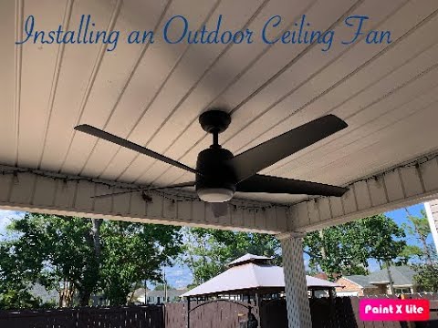 YouTube video about: How to install outdoor ceiling fan?