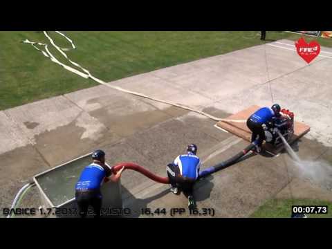 SDH Čikov v Babicích 1.7.2017 - 2.místo - 16,44 (PP 16,31), FireTV