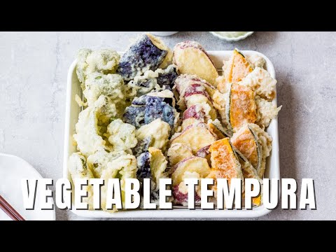 Easy & Delicious Japanese Vegetable Tempura Recipe