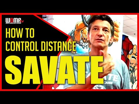 How To CONTROL DISTANCE SAVATE Technique