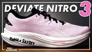 SAYSKY Meets PUMA! Deviate Nitro 3 Initial Review & First Run | Run4Adventure