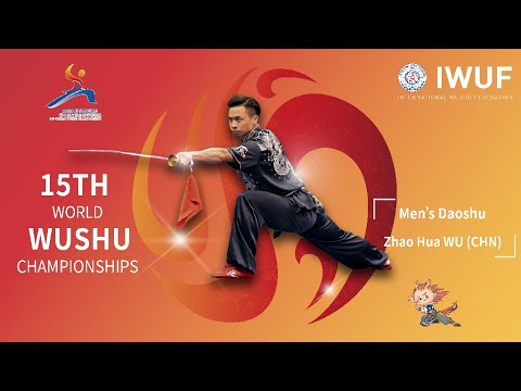 15th WWC Men's Daoshu--1st Place (Gold)-Zhao Hua WU（CHN）