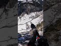 Near Death experience while snowboarding! #shorts - snowyclips  Near Death experience while snowboarding! #shorts