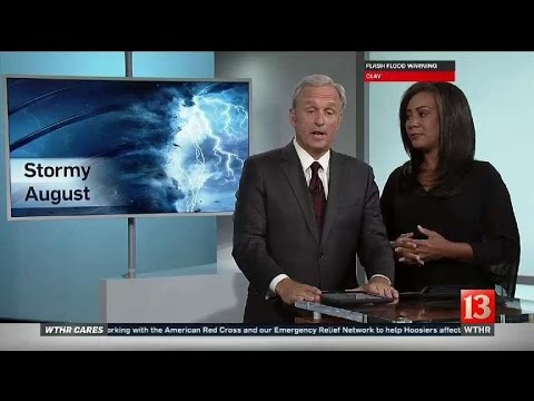 Storms hit Indianapolis - 5pm