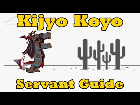 Kijyo Koyo: The Dinosaur Waifu Berserker - FGO Servant Guide