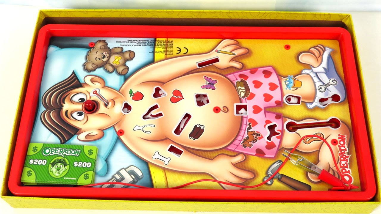 Docteur Maboul Operation Game Jeu de société