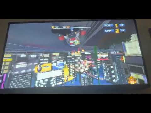 Sonic and Sega All Stars Racing: Highway Zero Expert Race with The ChuChus