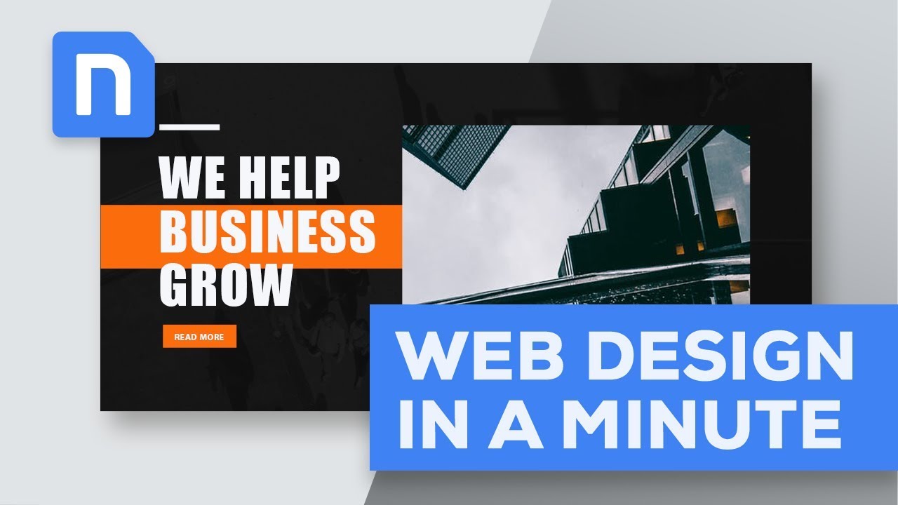 Web Design In Minutes - Business Growth