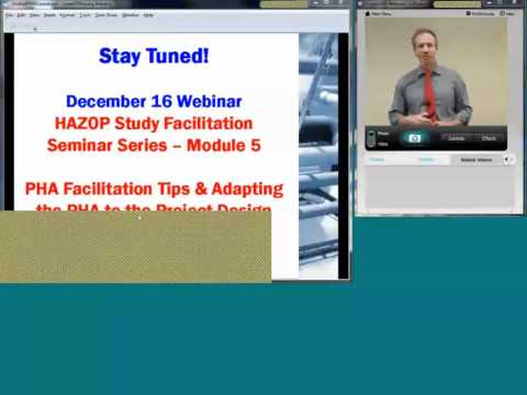 HAZOP Study Module 4: HAZOP Study Scenario Details