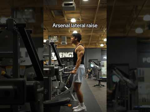 The coolest lateral raise machine but even BETTER for side delts growth